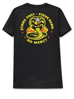 Strike First Black Graphic Tee